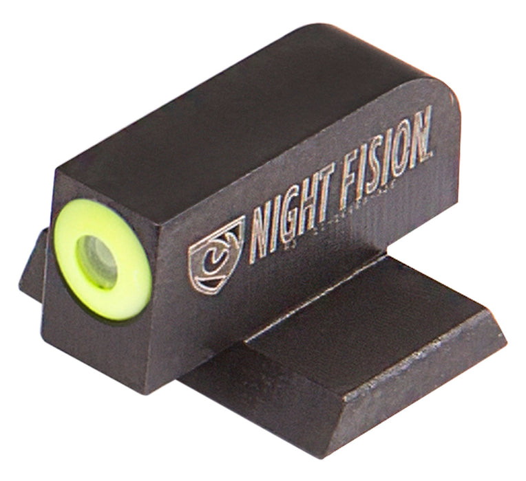 Night Fision CNK025001YGX Tritium Night Sights for Canik  Green Tritium Yellow Outline Front Sight TP9SF/TP9SF Elite/SP9SA Mod 2