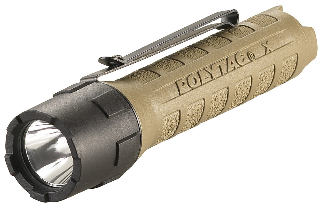 Streamlight 88602 PolyTac X Flashlight  Coyote 35/260/600 Lumens White LED