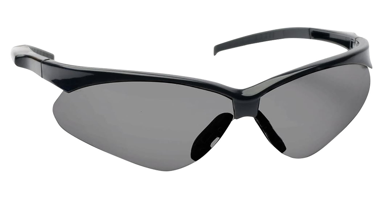 Walker's GWPSGLSMK Sport Glasses Crosshair Adult Smoke Gray Lens Polycarbonate Black Frame