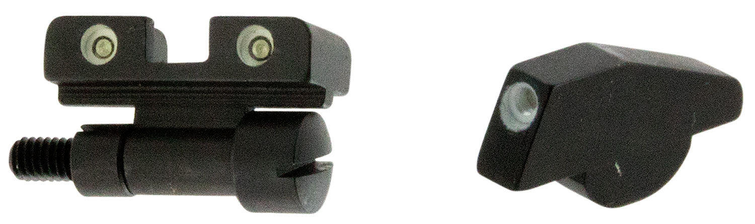 Meprolight USA 227713101 Tru-Dot Sight Set Adjustable Green Tritium/Black Frame Smith & Wesson K/L/N Frames,