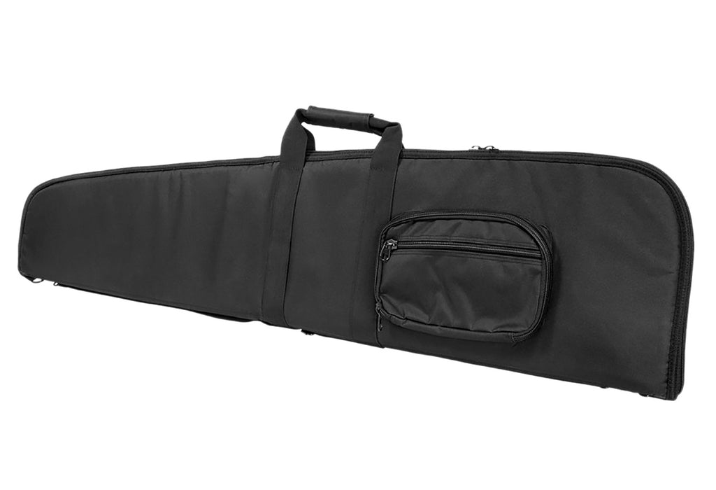 NcStar CVS290652 VISM Rifle Case Black PVC Nylon w/ Foam Padding & Double Zippers