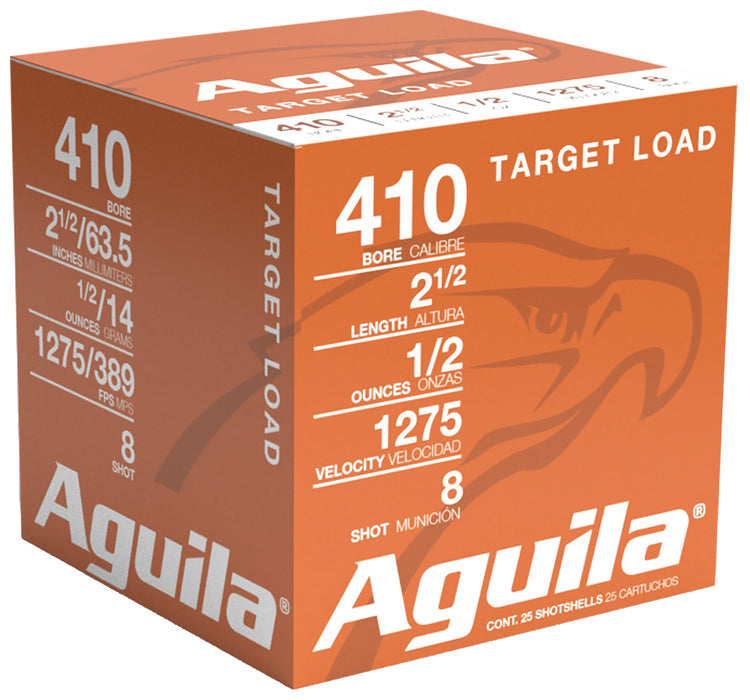 Aguila 1CHB4139 Competition Target 410 Gauge 2.50" 1/2 oz 9 Shot 25 Per Box/20 Cs