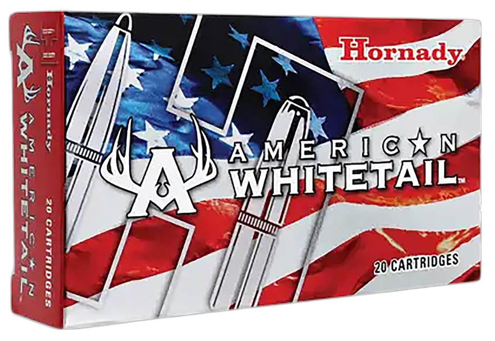 Hornady 80590 American Whitetail  7mm Rem Mag 154 gr InterLock Spire Point 20 Per Box/10 Cs