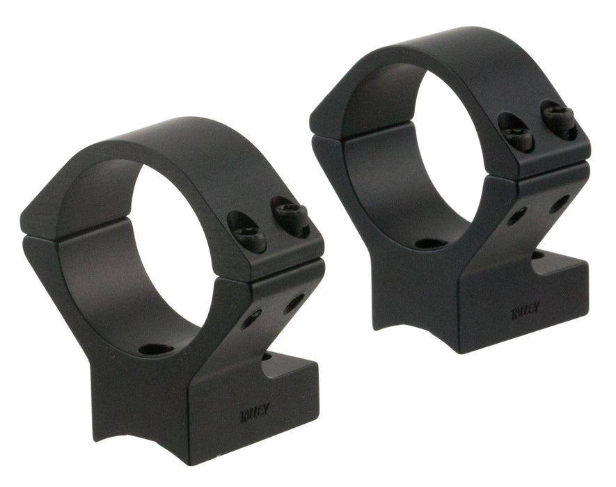 Talley 940336 Scope Mount/Ring Combo  Black Anodized 1" Tube Marlin Lever Action 1895/336/1894 Medium Rings