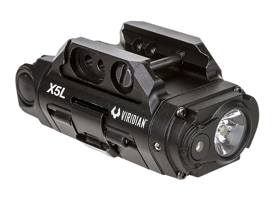 Viridian 9300015 X5L Gen 3 Green Laser with Tactical Light X Series Black 500 Lumens LED White