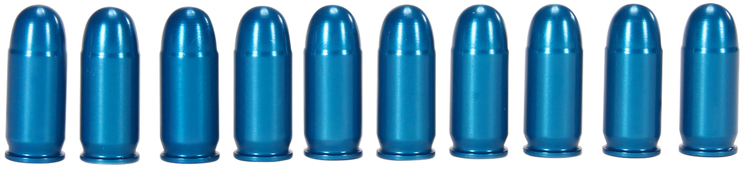 A-Zoom 15313 Blue Snap Caps Pistol 380 ACP Aluminum 10 Pack