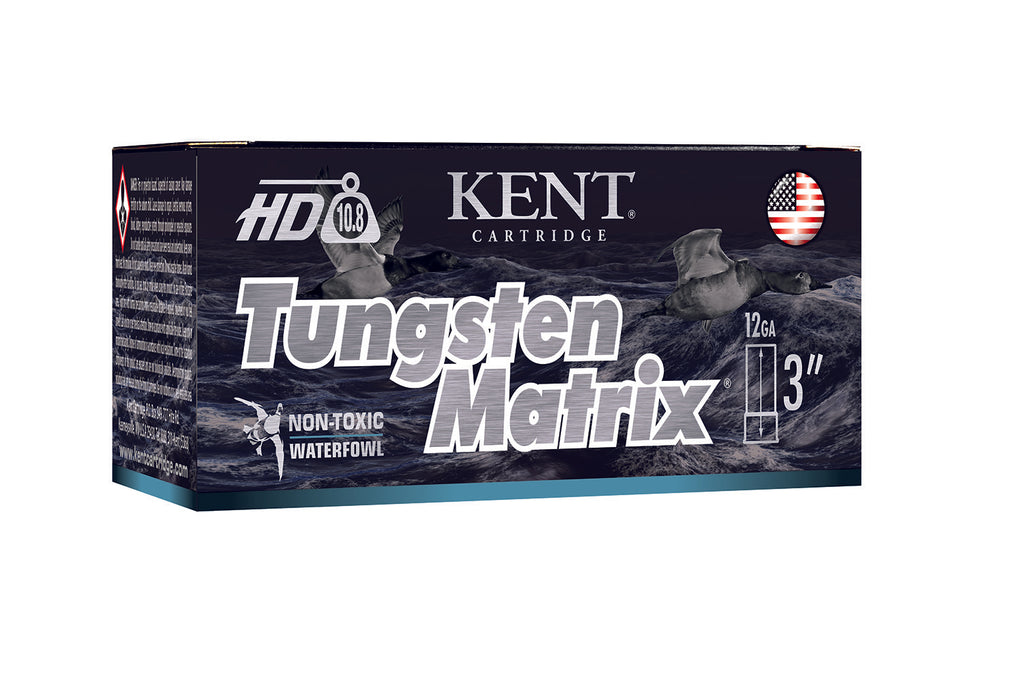 Kent Cartridge C123NT365 Tungsten Matrix  12 Gauge 3" 1 1/4 oz 1525 fps Tungsten 5 Shot 10 Bx/10 Cs
