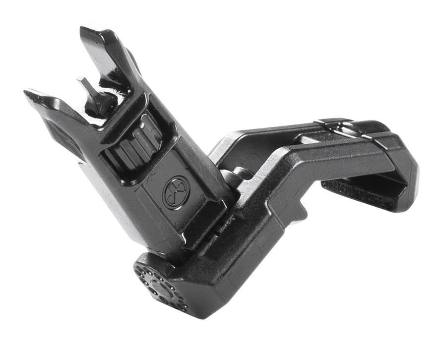 Magpul MAG525-BLK MBUS Pro Offset Sight Front  QPQ Melonited Steel Construction for AR-15