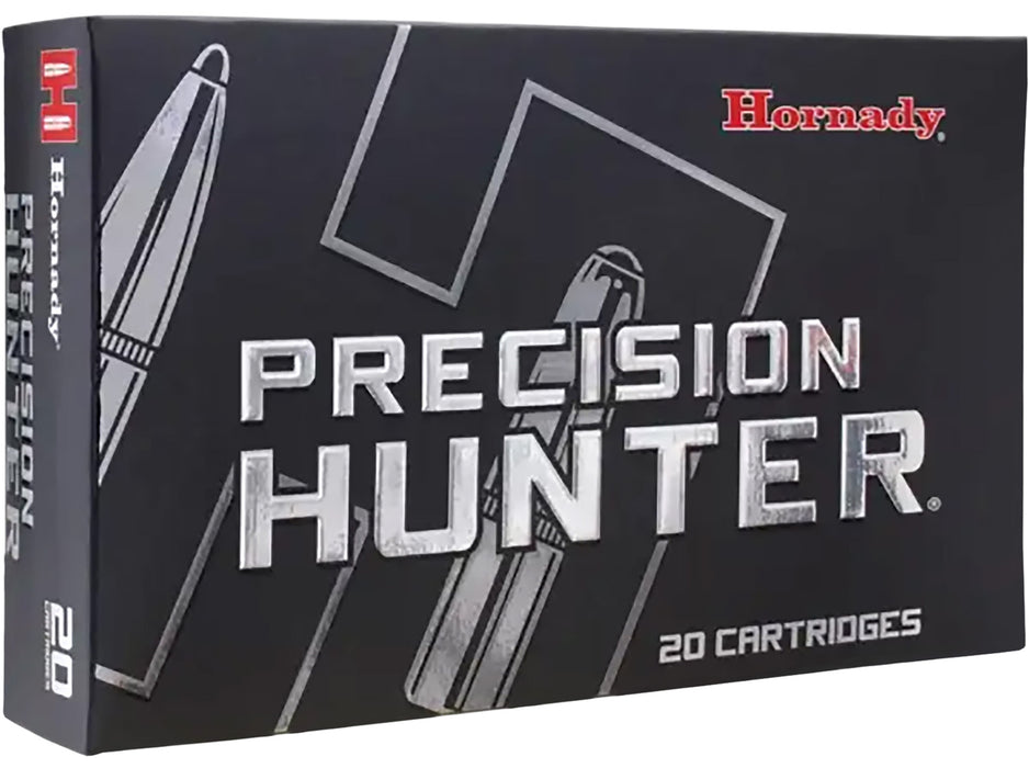 Hornady 8069 Precision Hunter  28 Nosler 162 gr 3175 fps Extremely Low Drag-eXpanding (ELD-X) 20 Bx/10 Cs