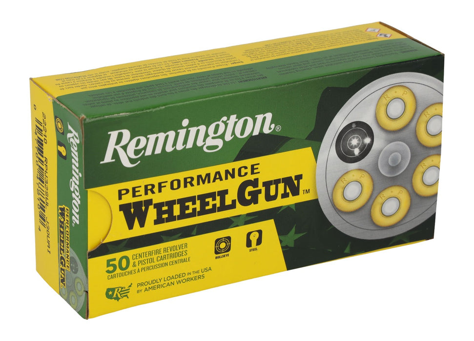 Remington Ammunition 22210 Performance WheelGun  32S&WLong 98gr Lead Round Nose 50 Per Box/10 Case