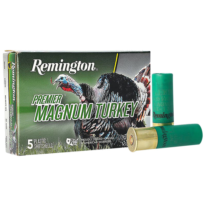 Remington Ammunition 26805 Premier Magnum Turkey 12 Gauge 3" 2 oz 1175 fps 6 Shot 5 Bx/20 Cs