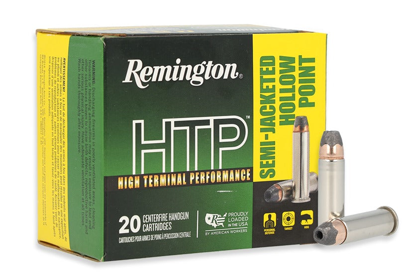 Remington Ammunition 22295 HTP  38Special+P 110gr Semi Jacketed Hollow Point 20 Per Box/25 Case