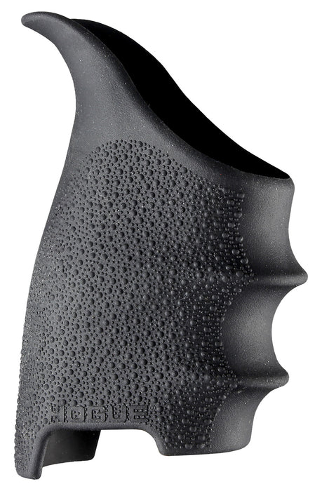 Hogue 17600 HandAll Beavertail Grip Sleeve made of Rubber with Textured Black Finish & Finger Grooves for Sig P320