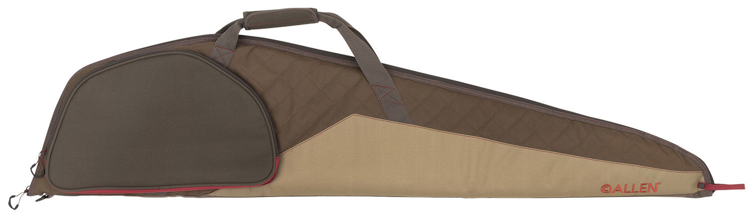 Allen 63646 Huntsman Rifle Case 46" Brown/Taupe Endura with Foam Padding, Accessory Pocket, Lockable & Padded Handle