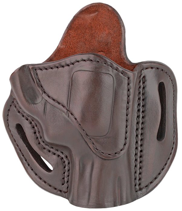 1791 Gunleather RVH2SSBRR RVH2S  OWB Size 02S Signature Brown Leather Belt Slide Fits S&W K Frame Right Hand