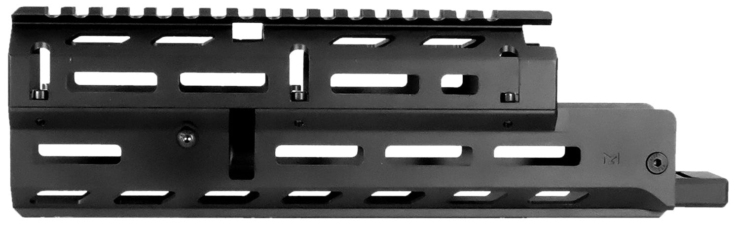 Aim Sports MMAK03 Handguard  Medium & Drop-in, M-LOK 2-Piece Style Made of 6061-T6 Aluminum with Black Anodized Finish for AK-47