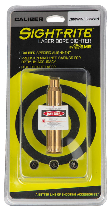 SME XSIBL300WIN Sight-Rite Laser Bore Sighting System 300 Win Mag, Brass Casing