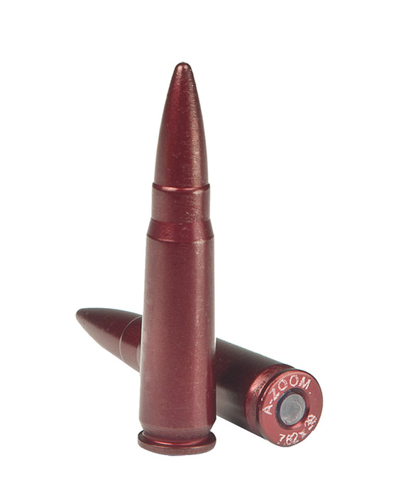 A-Zoom 12234 Rifle Snap Cap 7.62x39mm Aluminum 2 Pack