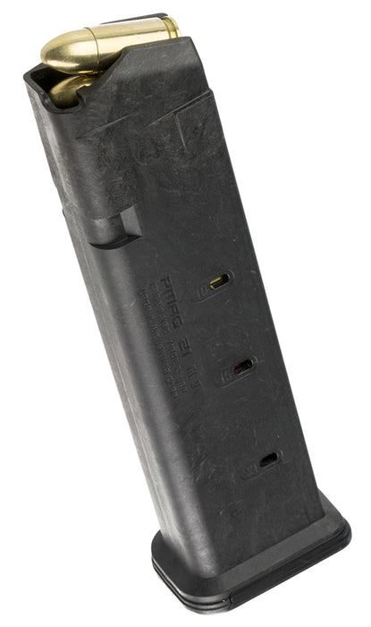 Magpul MAG661BLK PMAG GL9 21rd 9mm Luger Compatible w/Glock 17/19/26/34/45 Black Polymer
