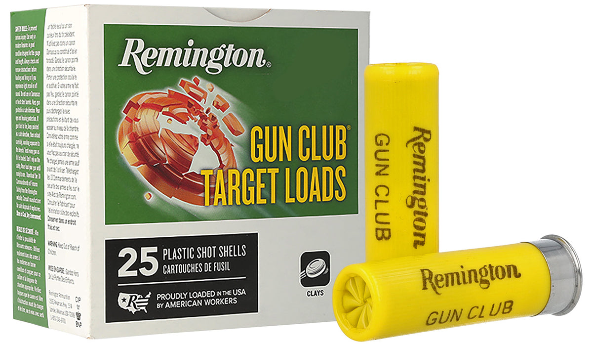 Remington Ammunition 20239 Gun Club  20 Gauge 2.75" 7/8 oz 1200 fps 7.5 Shot 25 Bx/10 Cs