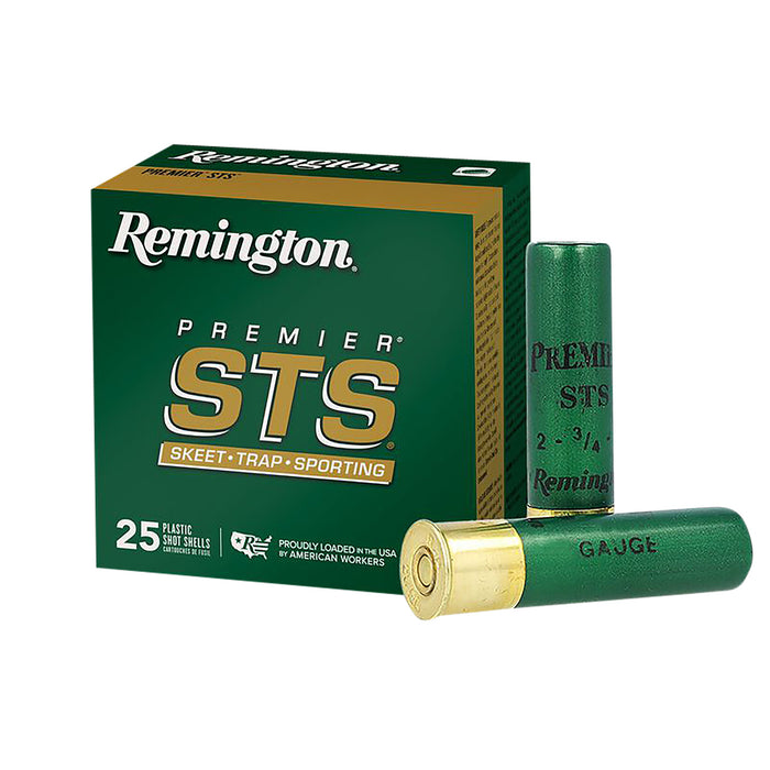 Remington Ammunition 20155 Premier STS  12 Gauge 2.75" 1 oz 1185 fps 8 Shot 25 Bx/10 Cs