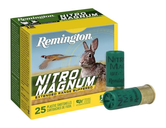 Remington Ammunition 20376 Nitro Magnum  12Gauge 3" 1 5/8oz 6Shot 25 Per Box/10 Case