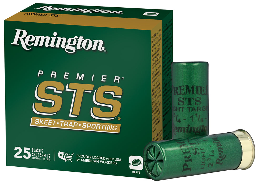 Remington Ammunition 20114 Premier STS  12 Gauge 2.75" 1 1/8 oz 1145 fps 8.5 Shot 25 Bx/10 Cs