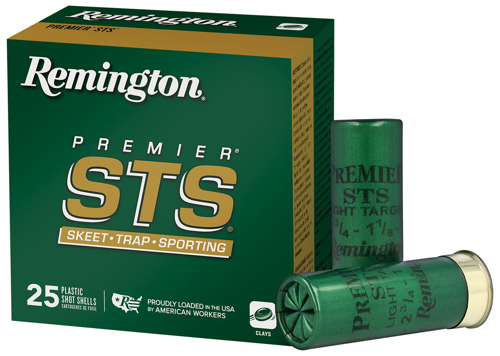 Remington Ammunition 20116 Premier STS  12 Gauge 2.75" 1 1/8 oz 1145 fps 9 Shot 25 Bx/10 Cs