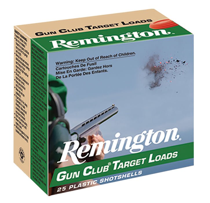 Remington Ammunition 20236 Gun Club  20 Gauge 2.75" 7/8 oz 9 Shot 25 Bx/ 10 Cs