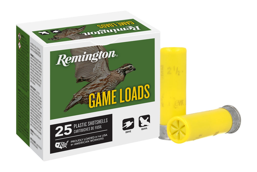 Remington Ammunition 20042 Game Load  20Gauge 2.75" 7/8oz 7.5Shot 25 Per Box/10 Case