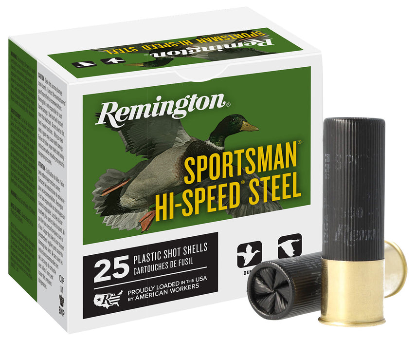 Remington Ammunition 20005 Sportsman Hi-Speed  12 Gauge 2.75" 1 oz 1365 fps 6 Shot 25 Bx/10 Cs