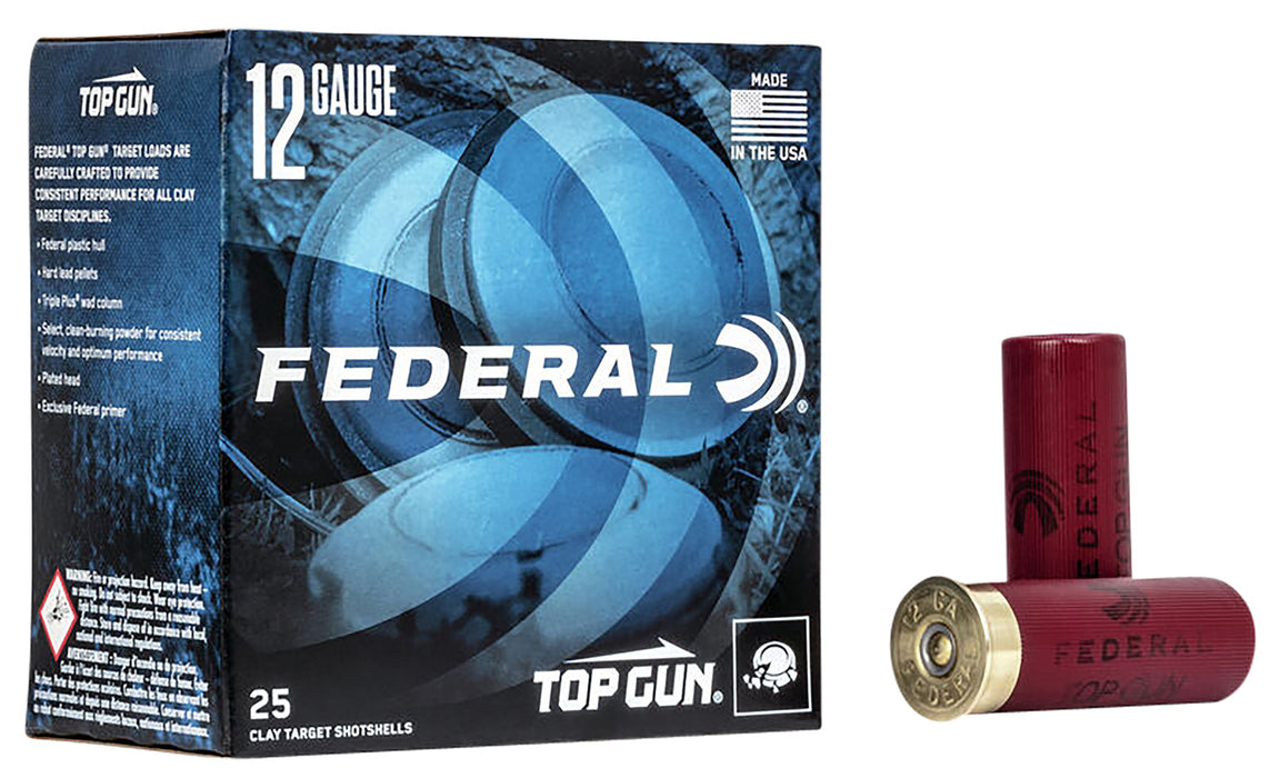 Federal TGL128 Top Gun  12Gauge 2.75" 1 1/8oz 8Shot