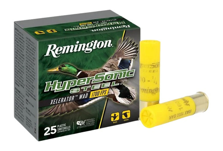 Remington Ammunition 26823 HyperSonic Steel 20Gauge 3" 7/8oz 2Shot 25 Per Box/10 Case