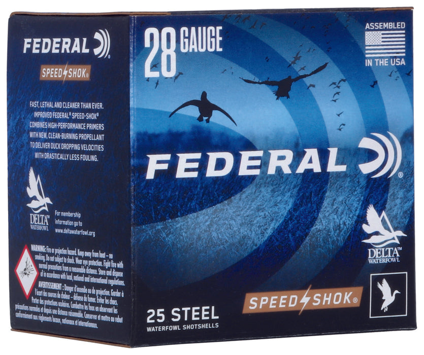 Federal WF2836 Speed-Shok  28 Gauge 2.75" 5/8 oz 1350 fps 6 Shot 25 Bx/10 Cs