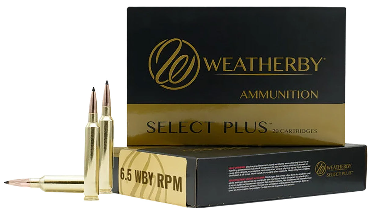 Weatherby H65RPM140IL Select  6.5 WBY RPM 140 gr 2975 fps Hornady Interlock 20 Bx/10 Cs