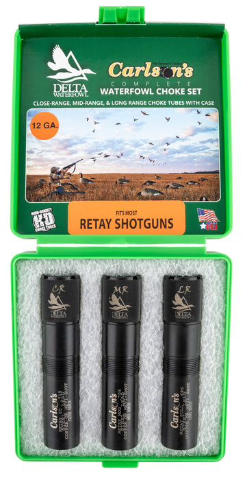 Carlson's Choke Tubes 07779 Delta Waterfowl  Retay 12 Gauge Mid/Long/Close Range 17-4 Stainless Steel