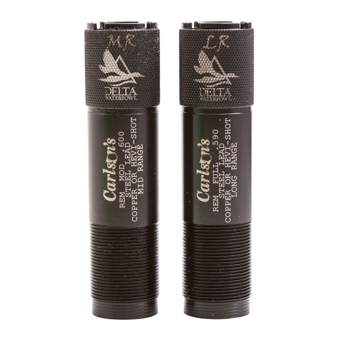 Carlson's Choke Tubes 07262 Delta Waterfowl Extended Choke Remington Rem Choke 20 Gauge Mid-Range/Long Range 17-4 Stainless Steel