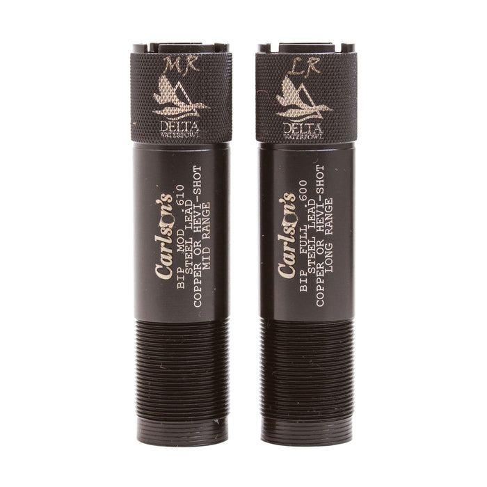 Carlson's Choke Tubes 07361 Delta Waterfowl Extended Choke Browning Invector Plus 20 Gauge Mid/Long Range 17-4 Stainless Steel