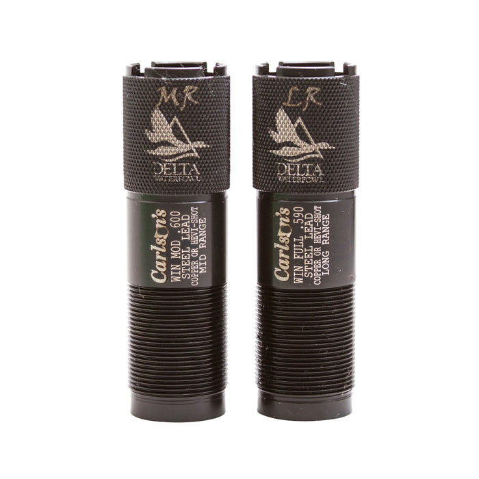 Carlson's Choke Tubes 07471 Delta Waterfowl Extended Choke Winchester 20 Gauge Mid-Range/Long Range 17-4 Stainless Steel
