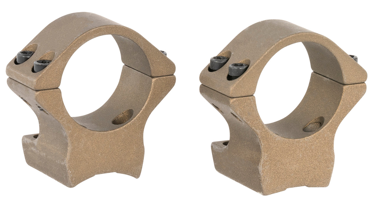 Browning 12531 X-Bolt Scope Mount System X-Lock Burnt Bronze Cerakote Aluminum 1" Tube, Low Rings