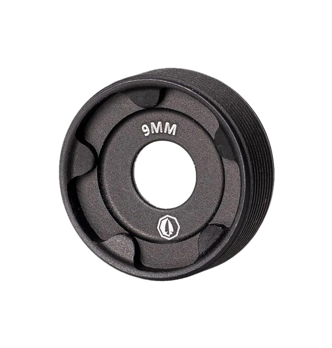 RUGGED SUPPRESSOR FC002 Front Cap  9mm Luger Black