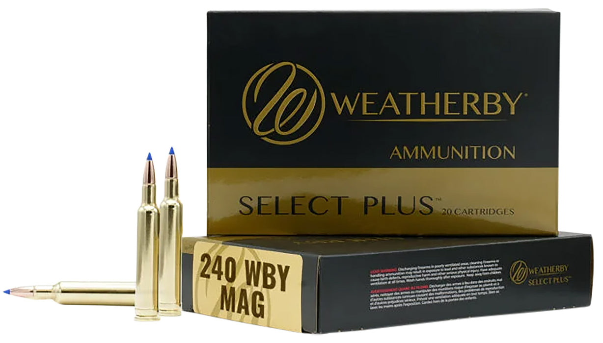 Weatherby H240100IL Select  240 Wthby Mag 100 gr Hornady Interlock 20 Bx/10 Cs