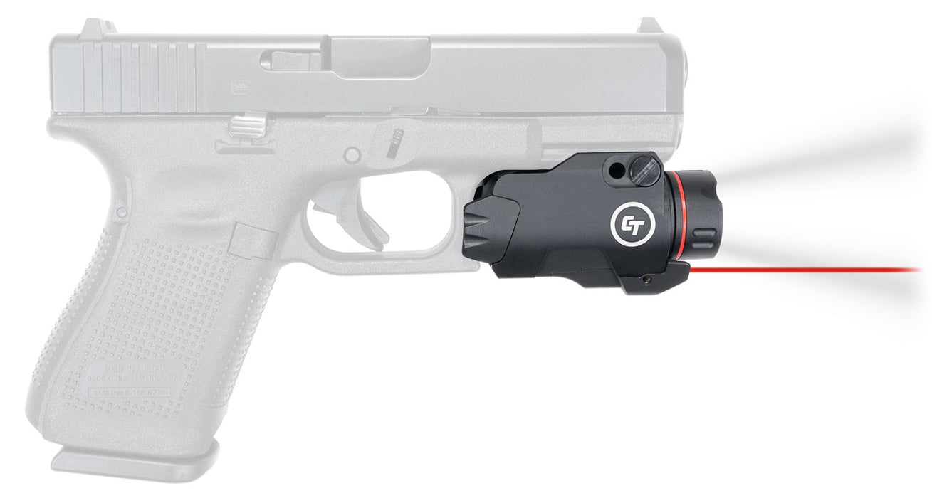 Crimson Trace 0177301 Rail Master Pro  Red Laser/White Light 5mW/400 Lumens, Output 633nM Wavelength, Picatinny/Weaver Rail Mount