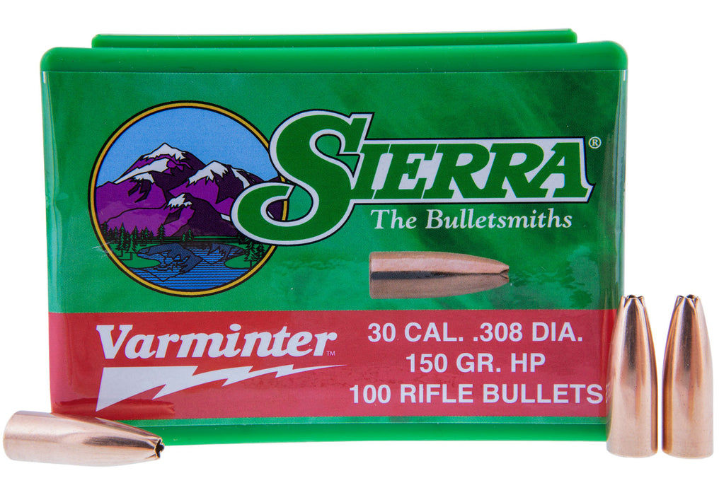 Sierra 2136 Varminter  308Win 150gr Hollow Point 100/Box