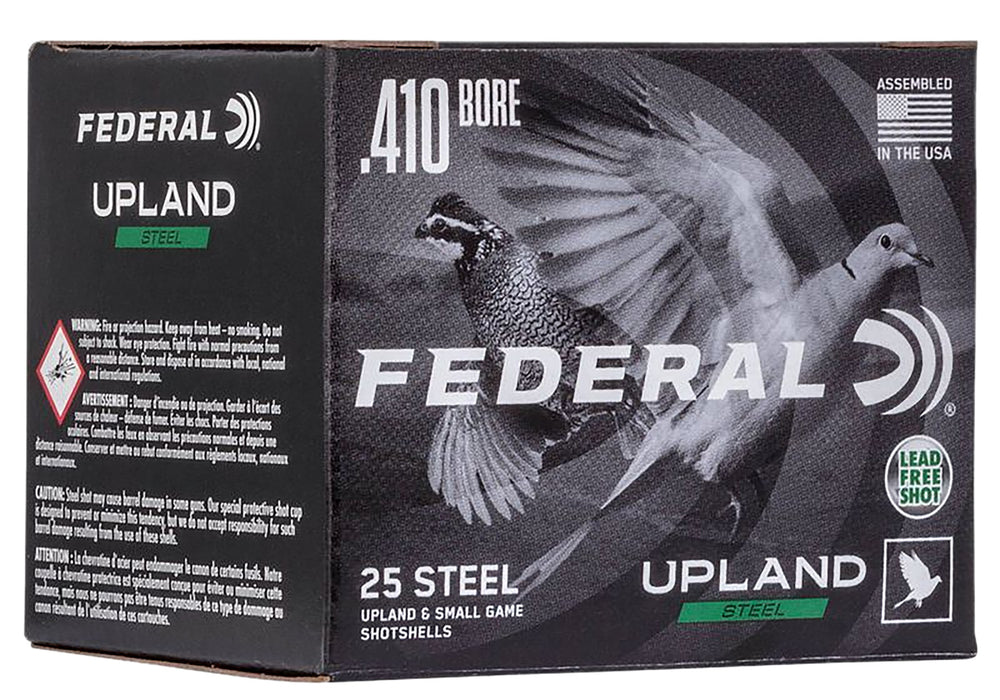 Federal USH41075 Upland Field & Range 410Gauge 3" 3/8oz 7.5Shot 25 Per Box/10 Case
