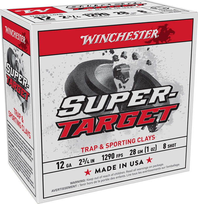 Winchester Ammo TRGT12908 Super-Target Light Target 12Gauge 2.75" 1oz 8Shot