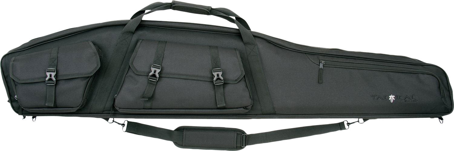Tac Six 10949 Velocity Rifle Case 55" Black Endura w/ 600D Polyester & Lockable Zipper