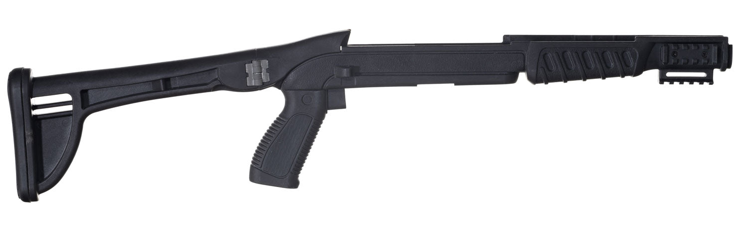 ProMag PM271 Tactical Folding Stock  Black Synthetic for Ruger Mini-14/ Thirty