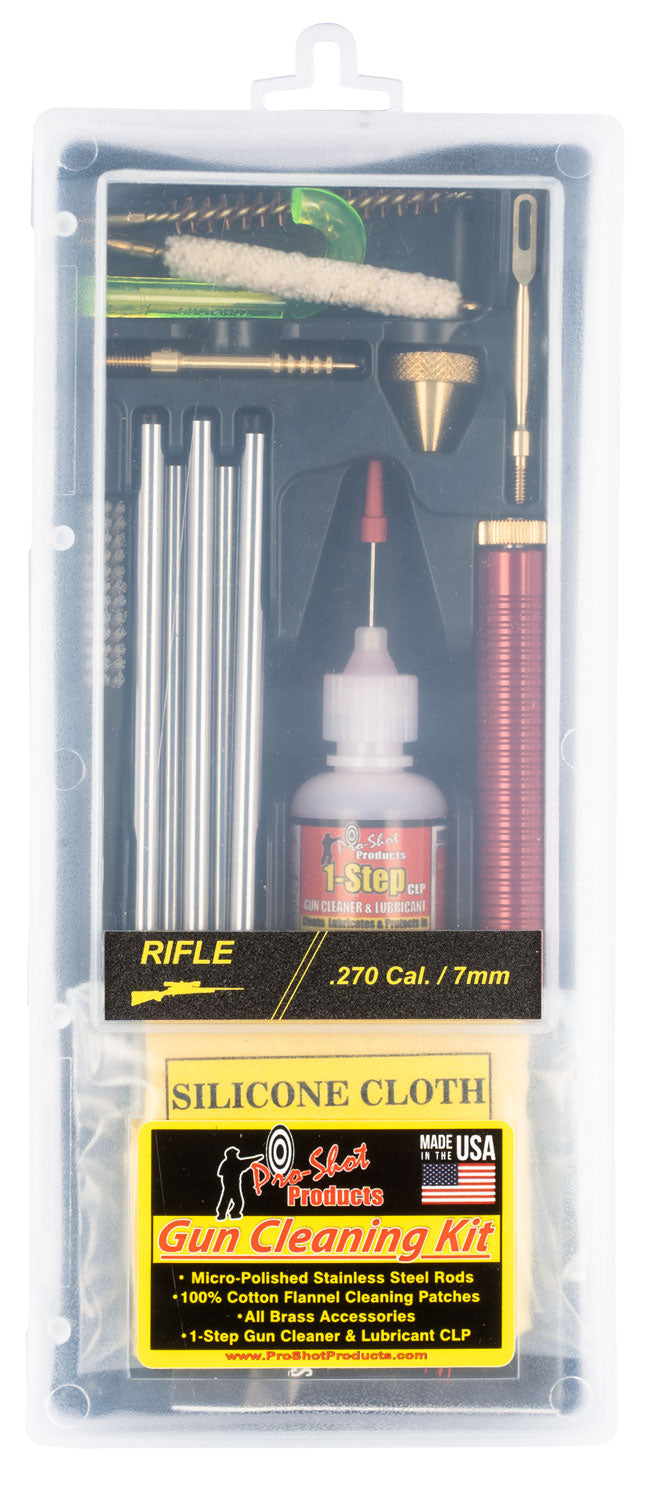 Pro-Shot R2707KIT Classic Box Kit Multi-Caliber Rifle/Black Plastic Ca ...