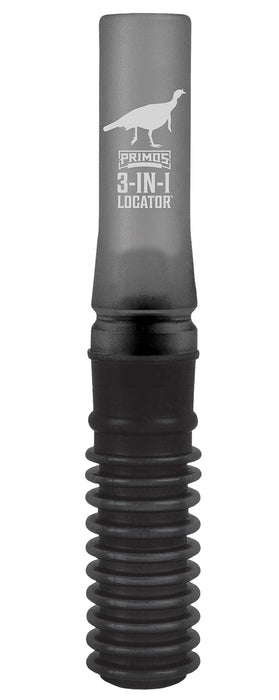 Primos PS2910 3-N-1 Locator  Open Call Coyotes/Peacocks/Pileated Woodpeckers Sounds Attracts Turkeys Black Plastic